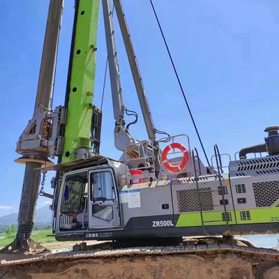 3000mm 3500mm Dia υδραυλική συσσωρεύοντας εγκατάσταση γεώτρησης σωρών εγκαταστάσεων γεώτρησης Zr500l χρησιμοποιημένη ZOOMLINE τρυπημένη
